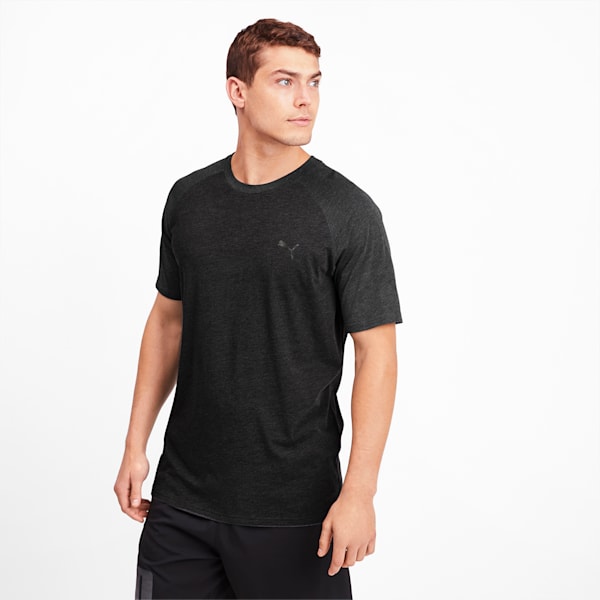 Reactive Men's Tee, Puma Black Heather, extralarge