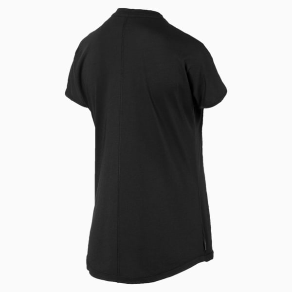 PUMA Cat dryCELL Women's Training  T-shirt, Puma Black-CAT Q3, extralarge-IND