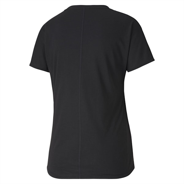 PUMA Cat dryCELL Women's Training  T-shirt, Puma Black-Silver Prt, extralarge-IND