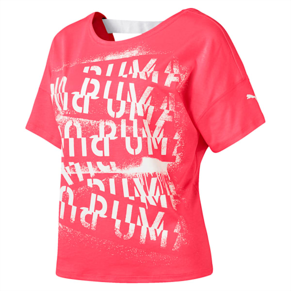 HIT Feel It dryCELL Women's Training T-Shirt, Pink Alert, extralarge-IND