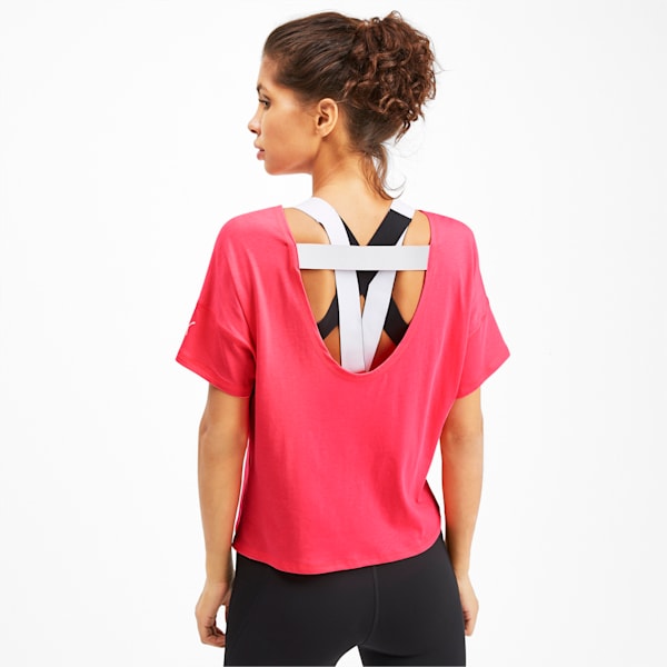 HIT Feel It dryCELL Women's Training T-Shirt, Pink Alert, extralarge-IND