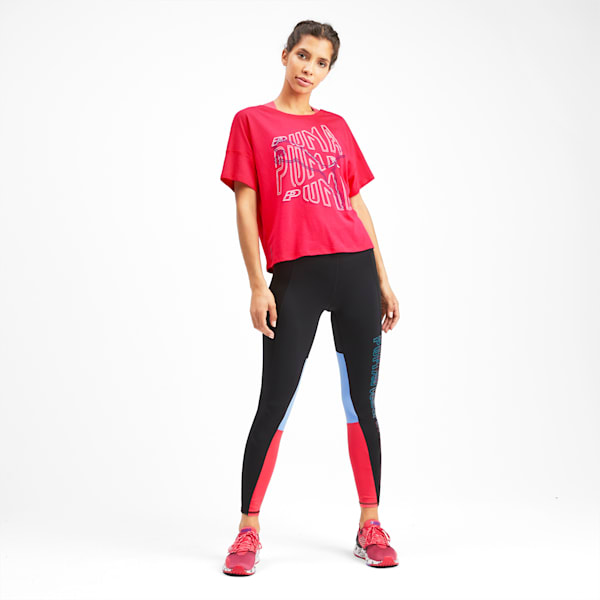 HIT Feel It dryCELL Women's Training T-Shirt, Nrgy Rose, extralarge-IND