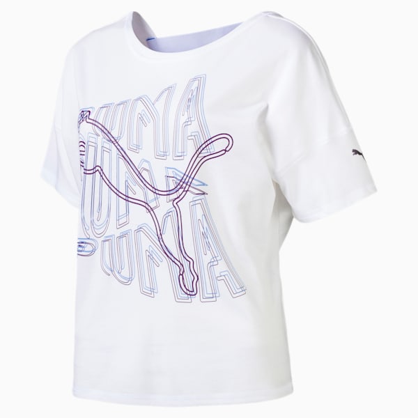 HIT Feel It Women's Tee, Puma White, extralarge