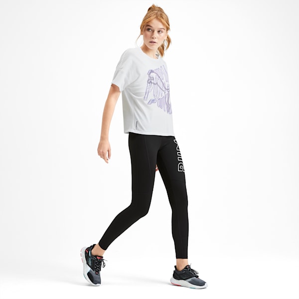 HIT Feel It Women's Tee, Puma White, extralarge