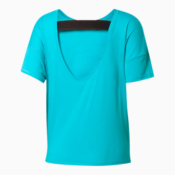 HIT Feel It Women's Tee, Blue Atoll-Titanium Silver Cat, extralarge