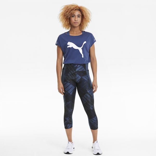 Calzas 3/4 Be Bold AOP, Dark Denim-Be Bold Q1 Prt, extralarge