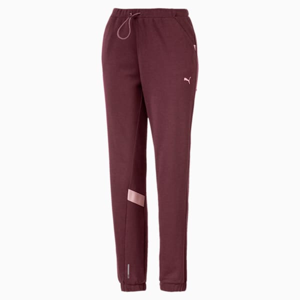 HIT Feel It Women's Sweatpants, Vineyard Wine Heather, extralarge