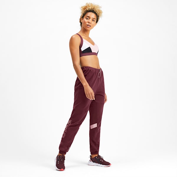 HIT Feel It Women's Sweatpants, Vineyard Wine Heather, extralarge