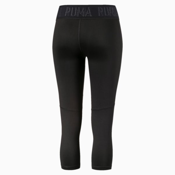 Logo Women's 3/4 Leggings, Puma Black, extralarge