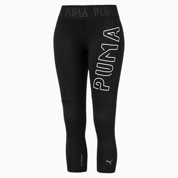 Logo 3/4 dryCELL Women's Training Tights, Puma Black, extralarge-IND