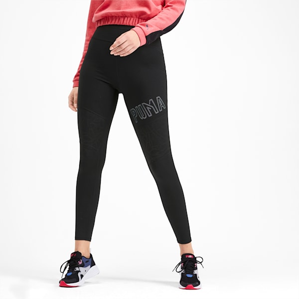 Nike Air Zipped Front leggings in Black