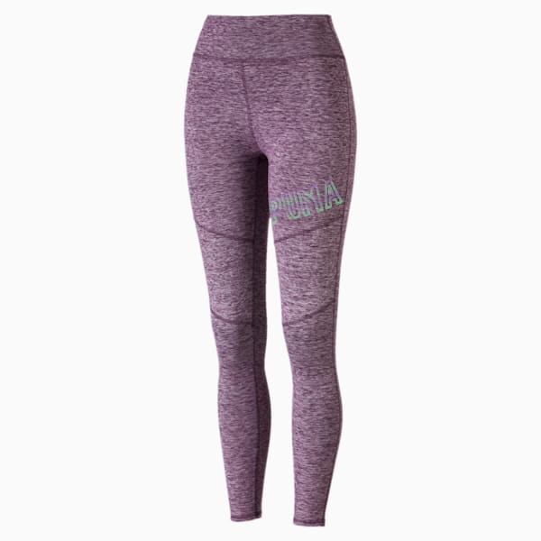 Studio Women's Leggings, Plum Purple Heather, extralarge