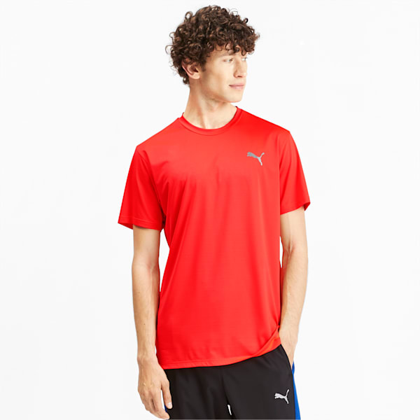 Reactive Tech Men's Tee, Nrgy Red, extralarge-IND