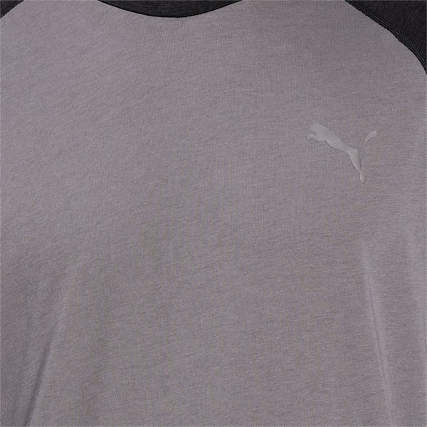 Collective Raglan Men's Tee, CASTLEROCK-Black Heather, extralarge-IND