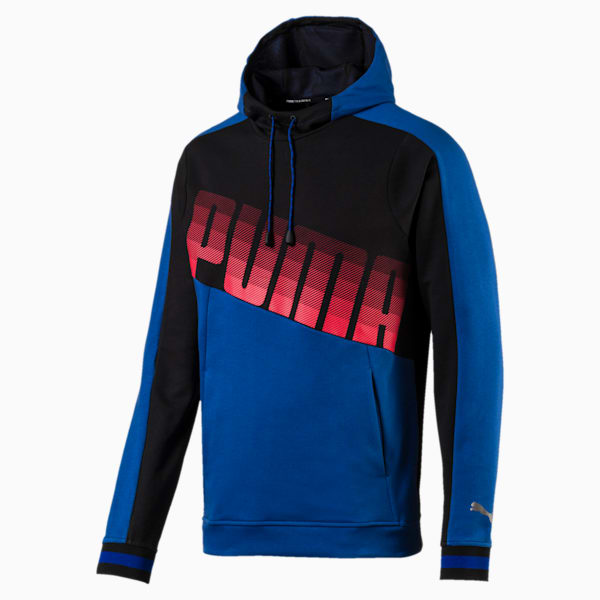 Collective Men's Hoodie, Galaxy Blue-Puma Black, extralarge