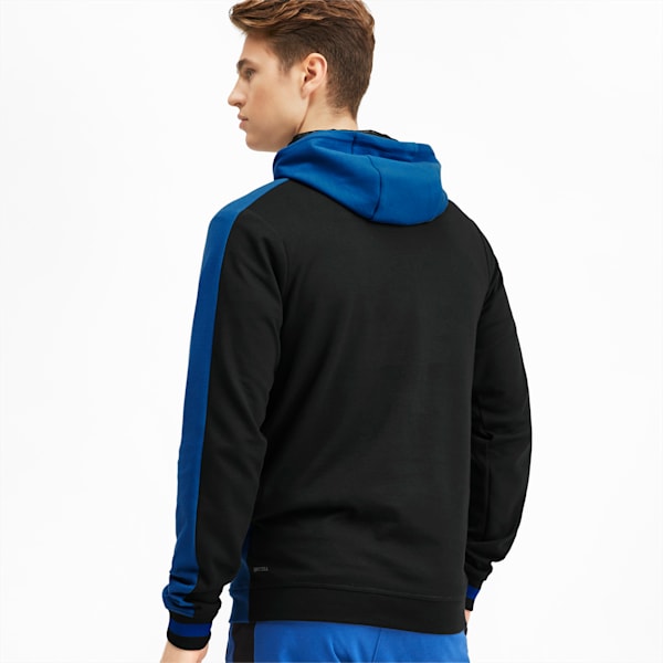 Collective Men's Hoodie, Galaxy Blue-Puma Black, extralarge