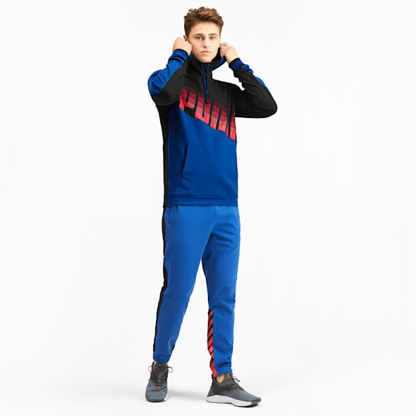 Collective Men's Hoodie, Galaxy Blue-Puma Black, extralarge