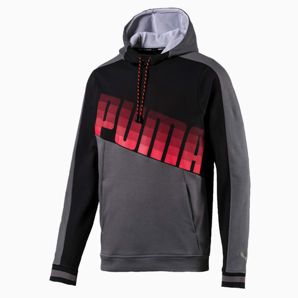 Collective Men's Hoodie, CASTLEROCK-Puma Black, extralarge