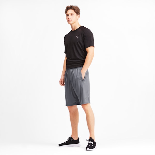 Collective Knitted Men's Training Shorts, CASTLEROCK-Puma Black, extralarge-IND