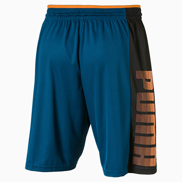 Collective Men's Knit Shorts, Gibraltar Sea-Puma Black, extralarge