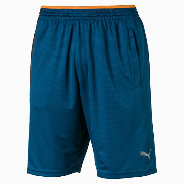 Collective Men's Knit Shorts, Gibraltar Sea-Puma Black, extralarge