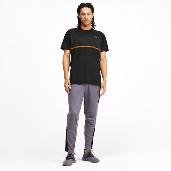Power BND Men's Tee, Puma Black-Jaffa Orange, extralarge