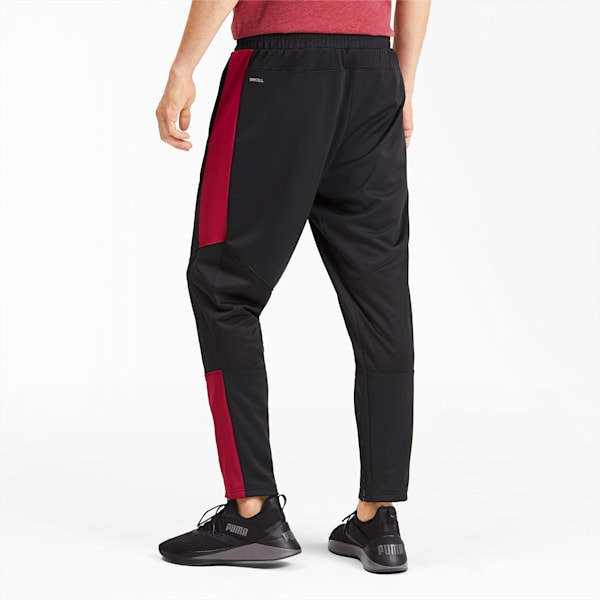 Blaster Woven dryCELL Men's Training Pants, Puma Black-Rhubarb, extralarge-IND