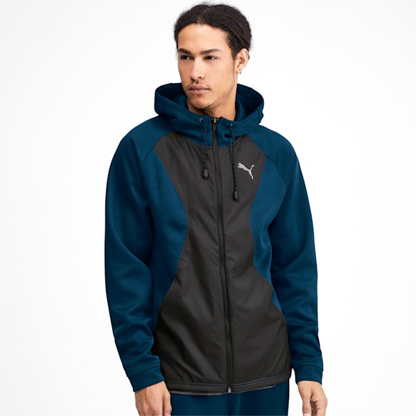Collective Protect Men's Jacket, Gibraltar Sea-Puma Black, extralarge