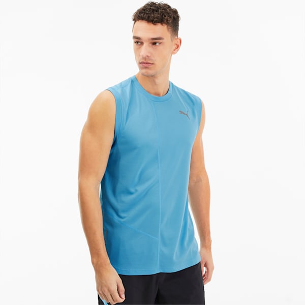 IGNITE Men's Singlet Tank, Ethereal Blue, extralarge