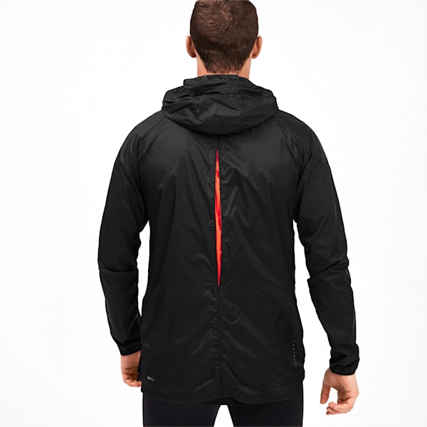 Lightweight Men's Hooded Jacket, Puma Black, extralarge