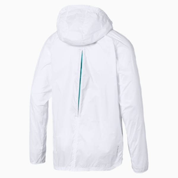 Lightweight Men's Hooded Jacket, Puma White, extralarge