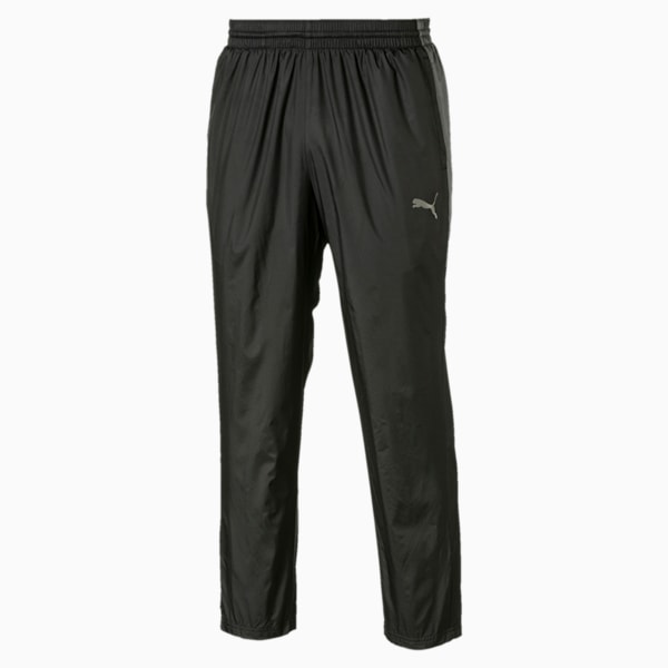 Reactive Men's Woven Pants, Puma Black-CASTLEROCK, extralarge