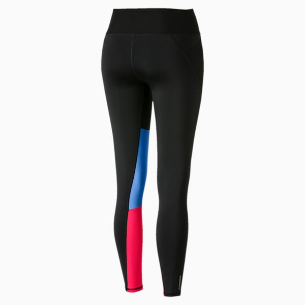 Feel It 7/8 Women's Training Leggings, Nrgy Rose-Blue Glimmer, extralarge-IND