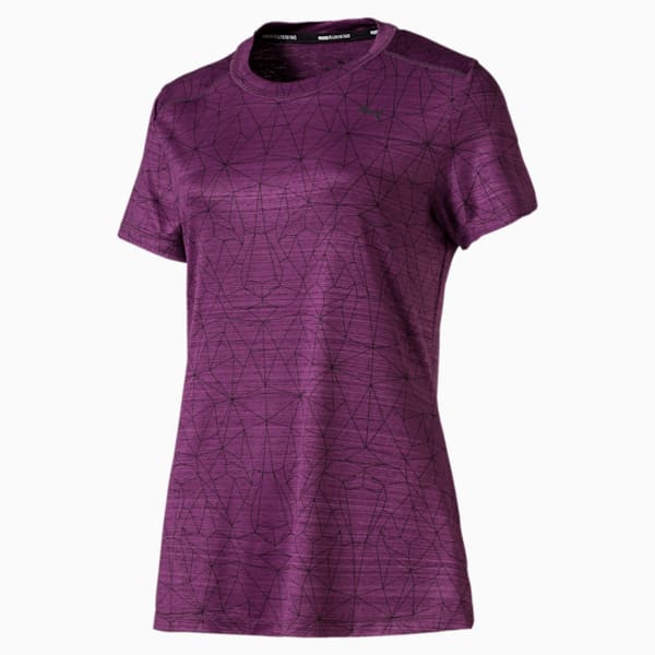 Last Lap Women's Graphic Tee, Plum Purple, extralarge