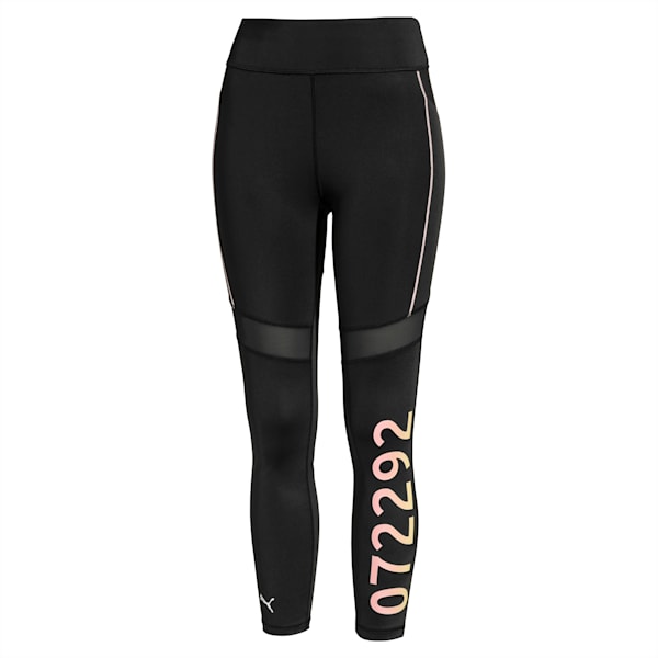 SG x PUMA Leggings, Puma Black-Peach Bud, extralarge