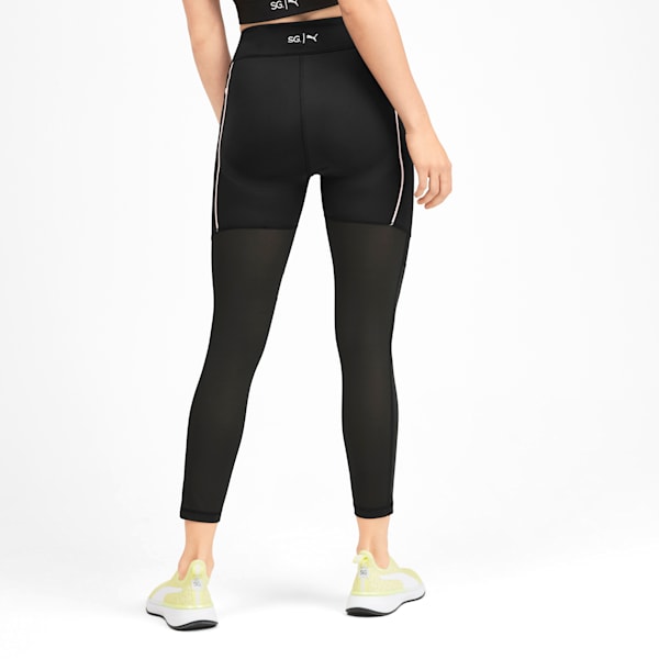 SG x PUMA Leggings, Puma Black-Peach Bud, extralarge