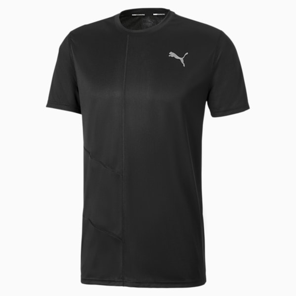 IGNITE dryCELL Short Sleeve Men's Running T-Shirt, Puma Black, extralarge-AUS