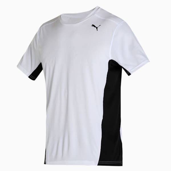 IGNITE dryCELL Short Sleeve Men's Running T-Shirt, Puma Black, extralarge-IND
