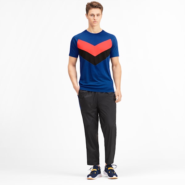 Reactive Men's Colorblock Tee, Galaxy Blue, extralarge