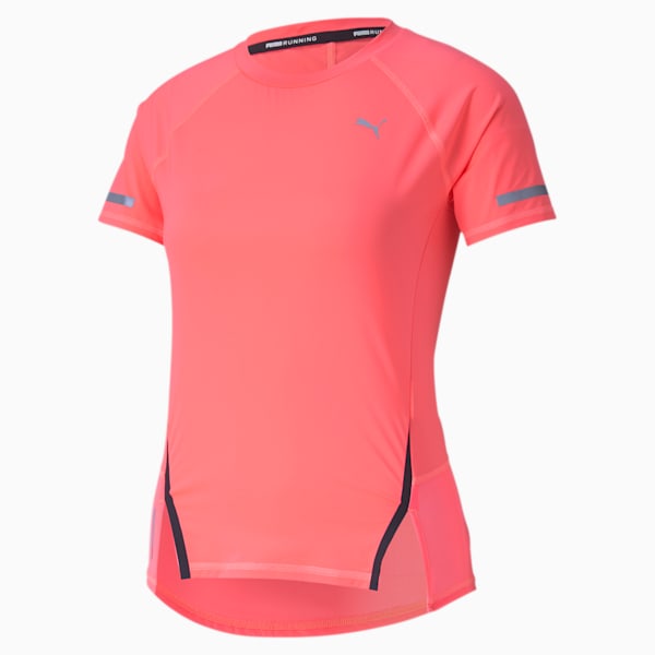 Runner ID Women's Tee, Ignite Pink, extralarge