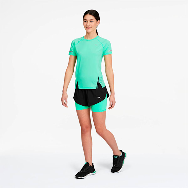 Runner ID Women's Tee, Green Glimmer, extralarge