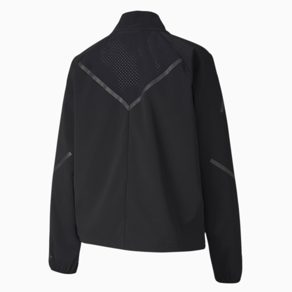 Runner ID Women's Running Jacket, Puma Black, extralarge