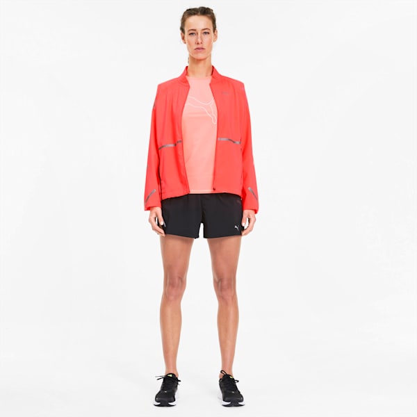 Runner ID Women's Running Jacket, Ignite Pink, extralarge