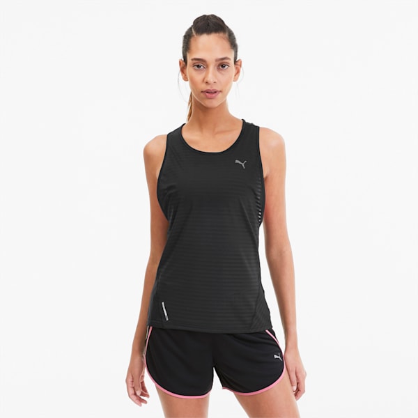 Last Lap Excite Women's Summer Tank, Puma Black, extralarge