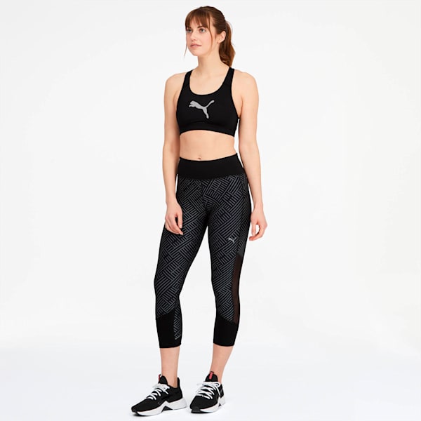 Last Lap Graphic Women's 3/4 Leggings, Puma Black, extralarge