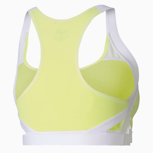 THERMO R+ Women's Training Bra, Sunny Lime-Puma White, extralarge-IND
