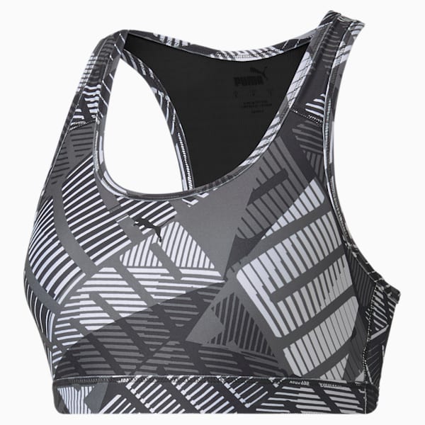 Puma 4Keeps BR Mid Impact Sports Bra White