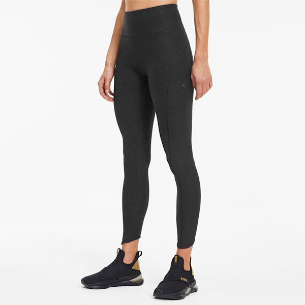Luxe Eclipse dryCELL 7/8 Women's Tights, Puma Black Heather, extralarge-IND