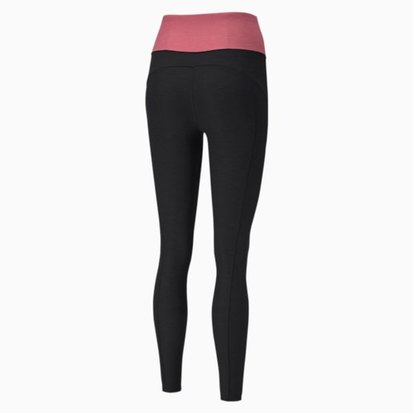 Studio Luxe Eclipse Women's 7/8 Leggings, Puma Black Heather-Bubblegum Heather, extralarge