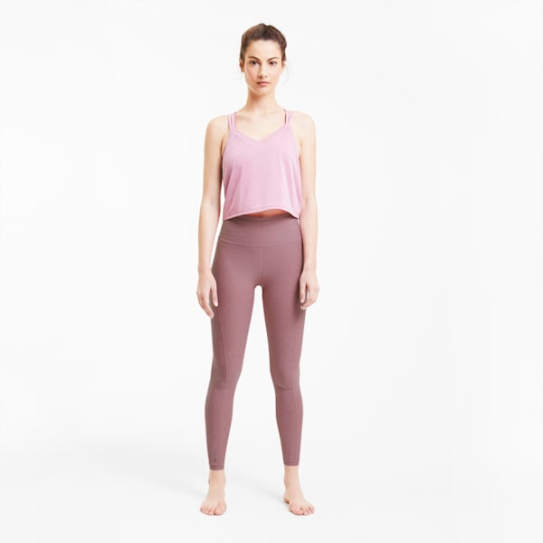Studio Luxe Eclipse Women's 7/8 Leggings, Foxglove Heather, extralarge